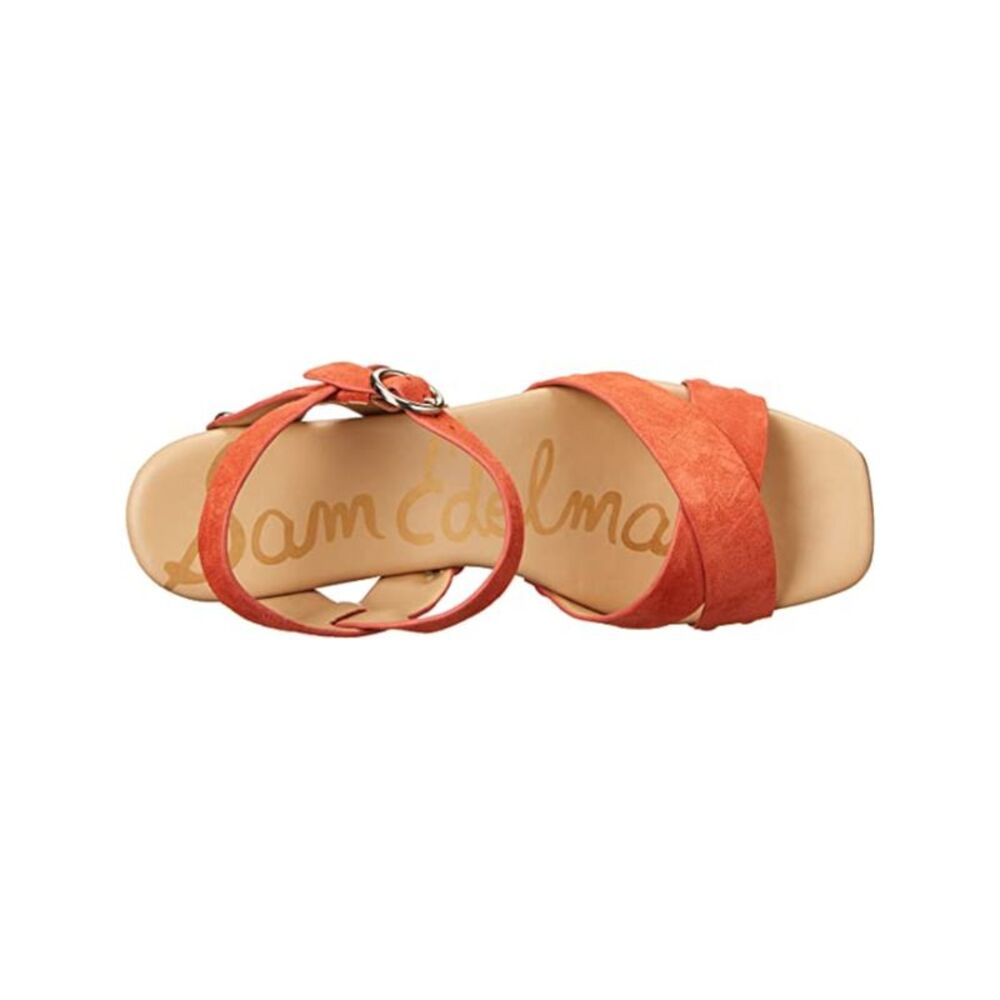 NWT SAM EDELMAN Womens Coral 1-1/2" Platform Josefine Slingback Sandal 9.5 M - Picture 3 of 5